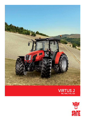 Tractoare 4WD SAME Virtus J 100 DT LS