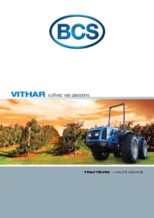 Tractoare 4WD BCS Vithar 850 RS