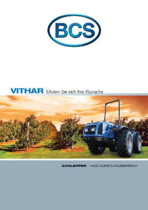 Tractoare 4WD BCS Vithar 850 RS