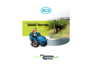 Tractoare 4WD BCS Volcan 850 RS