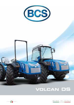 Tractoare 4WD BCS Volcan 950 DS