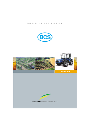 Tractoare 4WD BCS Volcan 950 AR