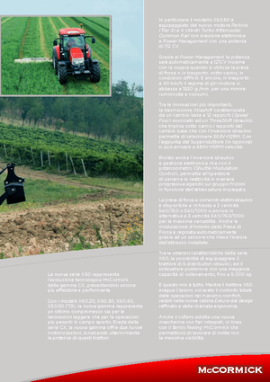 Tractoare 4WD McCormick X 60.30