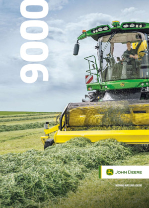 Combine de recoltat furaje 4-WD John Deere 9500