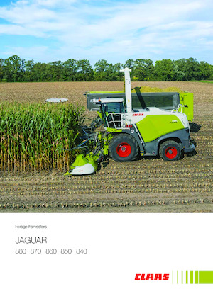 Combine de recoltat furaje 4-WD Claas Jaguar 860