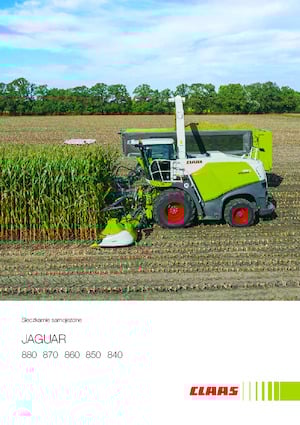 Combine de recoltat furaje 4-WD Claas Jaguar 860