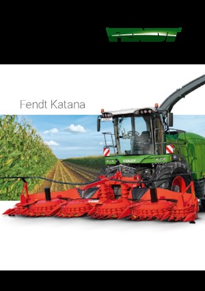Combine de recoltat furaje 4-WD Fendt Katana 650