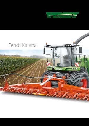 Combine de recoltat furaje 4-WD Fendt Katana 85
