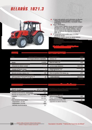 Tractoare 4WD Belarus 1021.3