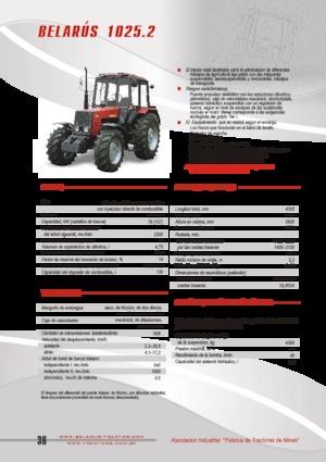 Tractoare 4WD Belarus 1025.2