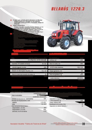 Tractoare 4WD Belarus 1220.3