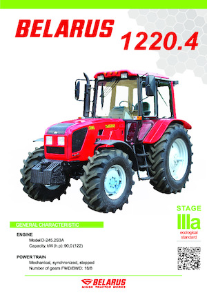 Tractoare 4WD Belarus 1220.4