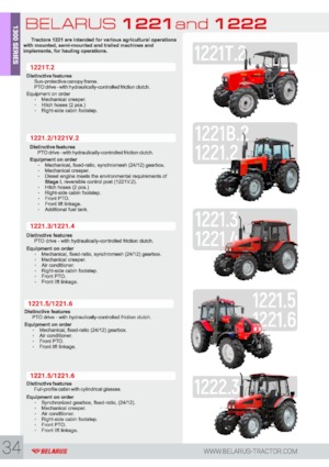 Tractoare 4WD Belarus 1221.4