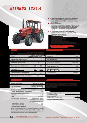 Tractoare 4WD Belarus 1221.4