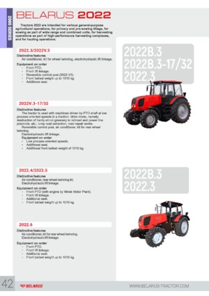 Tractoare 4WD Belarus 2022.4