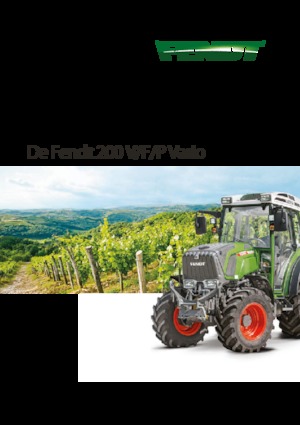 Tractoare 4WD Fendt 210 V Vario