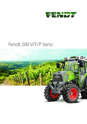 Tractoare 4WD Fendt 210 V Vario