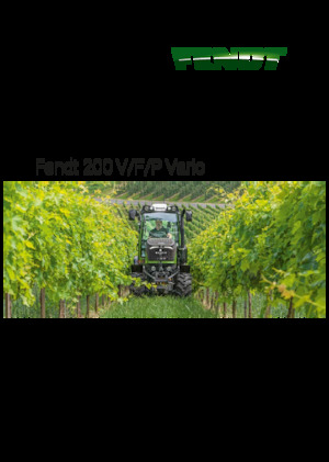 Tractoare 4WD Fendt 210 V Vario Power