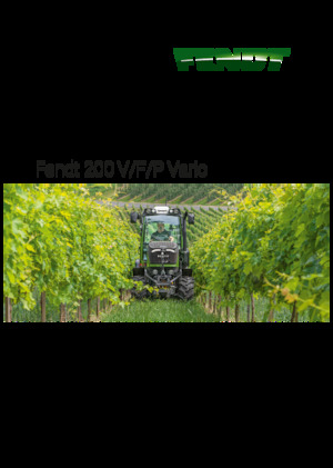 Tractoare 4WD Fendt 210 V Vario Power