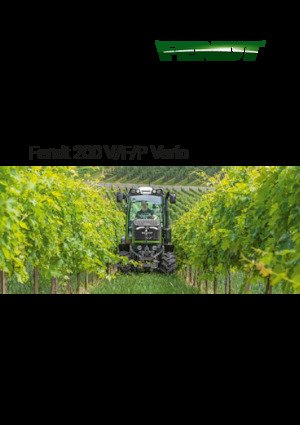 Tractoare 4WD Fendt 210 V Vario Power