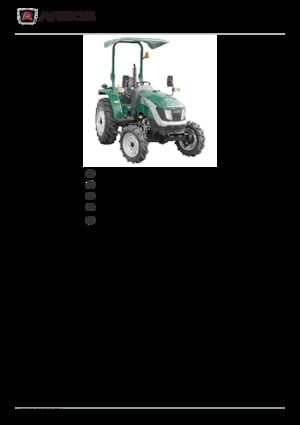Tractoare 4WD Arbos 2035