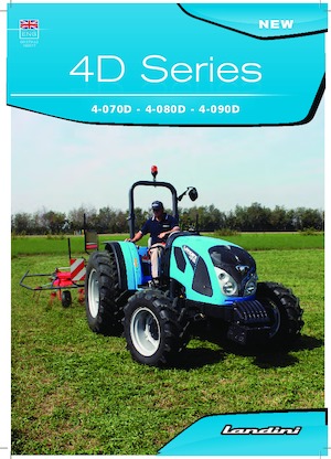 Tractoare 4WD Landini DT 4-090D