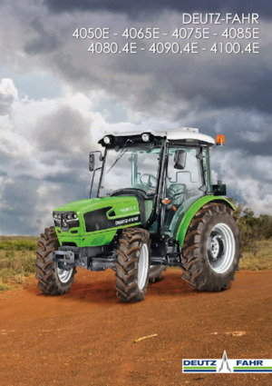 Tractoare 4WD DEUTZ-FAHR 4050 E