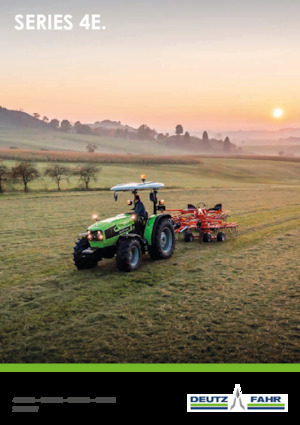 Tractoare 4WD DEUTZ-FAHR 4080 E