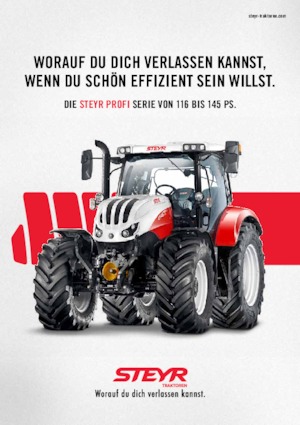 Tractoare 4WD Steyr 4125 Profi 
