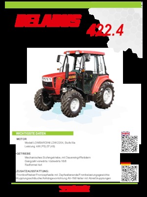 Tractoare 4WD Belarus 422.4