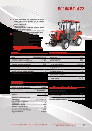 Tractoare 4WD Belarus 422