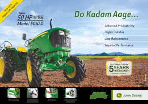 Tractoare 4WD John Deere 5050