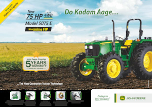 Tractoare 4WD John Deere 5075 TREM-IV