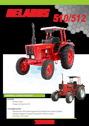 Tractoare 4WD Belarus 512