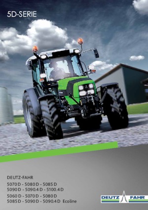Tractoare 4WD DEUTZ-FAHR 5080 D Ecoline