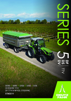 Tractoare 4WD DEUTZ-FAHR 5095 DS TTV