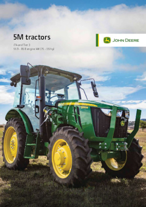 Tractoare 4WD John Deere 5105M