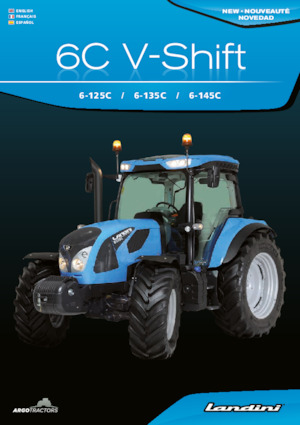 Tractoare 4WD Landini 6-125C V-Shift