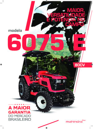 Tractoare 4WD Mahindra 6075E