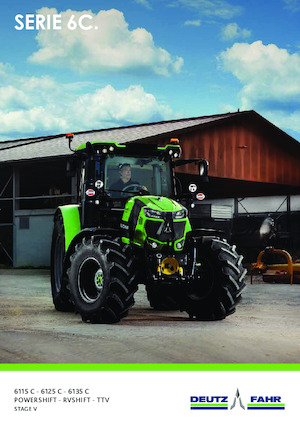 Tractoare 4WD DEUTZ-FAHR 6135 C TTV 