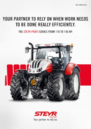 Tractoare municipale Steyr 4145 Profi Classic Basis