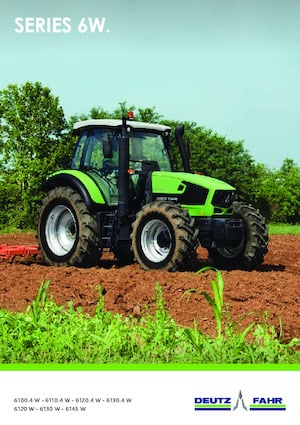 Tractoare 4WD DEUTZ-FAHR 6145W