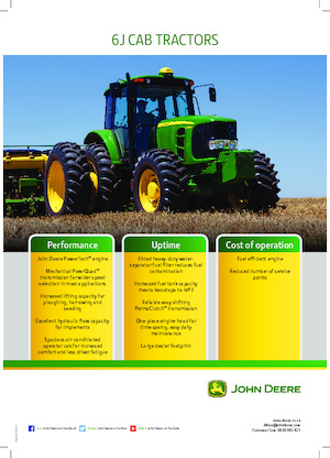 Tractoare 4WD John Deere 6150J