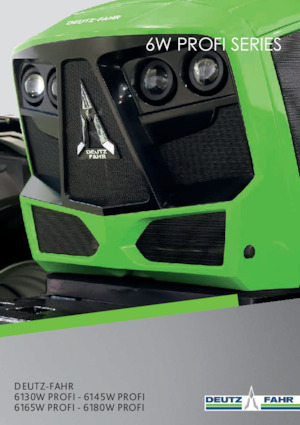 Tractoare 4WD DEUTZ-FAHR 6165W Profi