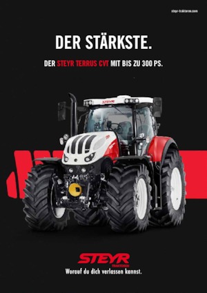 Tractoare 4WD Steyr 6250 Terrus CVT Basis