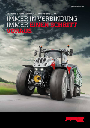 Tractoare 4WD Steyr 6315 Terrus CVT Profi
