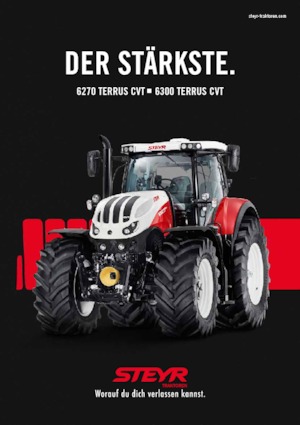 Tractoare 4WD Steyr 6300 Terrus CVT Komfort