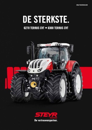 Tractoare 4WD Steyr 6300 Terrus CVT Komfort