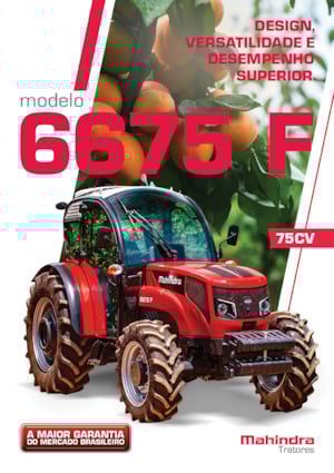 Tractoare 4WD Mahindra 6675F