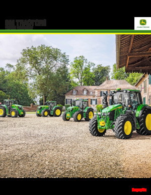 Tractoare 4WD John Deere 6M 195